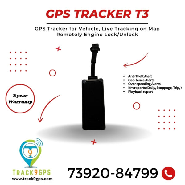 GPS T3 with 2 Year Warranty (with Sim+Software+Relay) - Image 2
